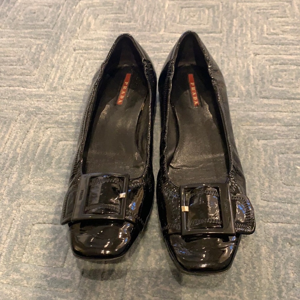 Prada Patent Leather Flats
